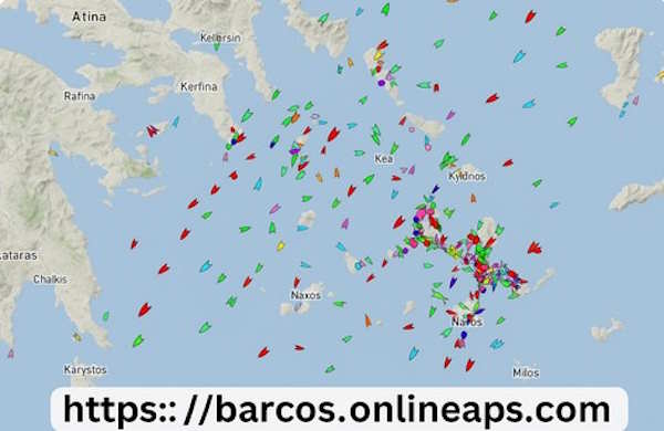 Mapa interactivo para localizar barcos en tiempo real desde barcos.onlineaps.com